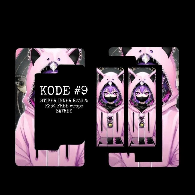 

*PromoTerjangkau* Merkr233 Dan R 234 Lg Garskin Wrap Stiker Premium / X Casing Case COD