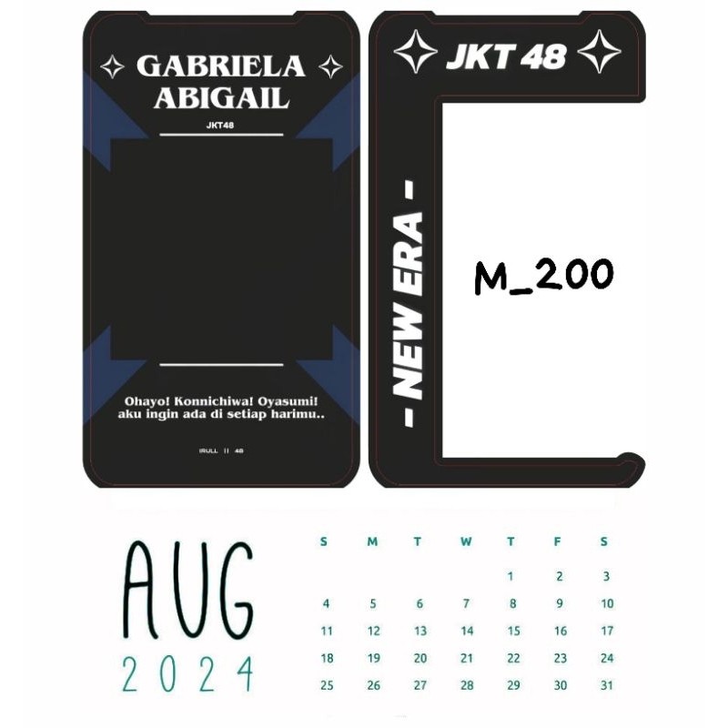 

*PromoTerjangkau* Kalender 2025 M200 Garskin Wrap Stiker Premium / X Casing Case COD