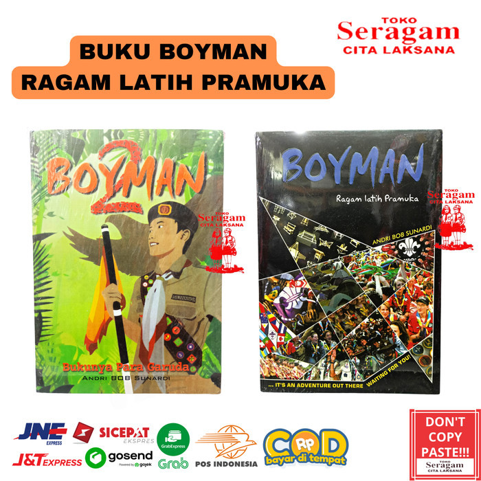 

ASLI BUKU BOYMAN / BUKU PANDUAN PRAMUKA / BUKU RAGAM LATIH PRAMUKA