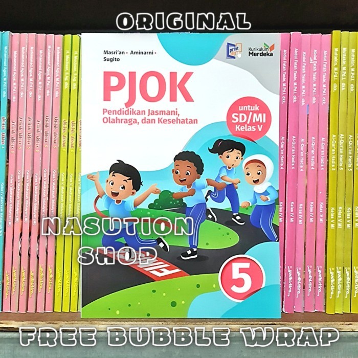 

Buku PJOK Untuk Kelas 5 SD/MI Erlangga Kurikulum Merdeka - Penjasorkes