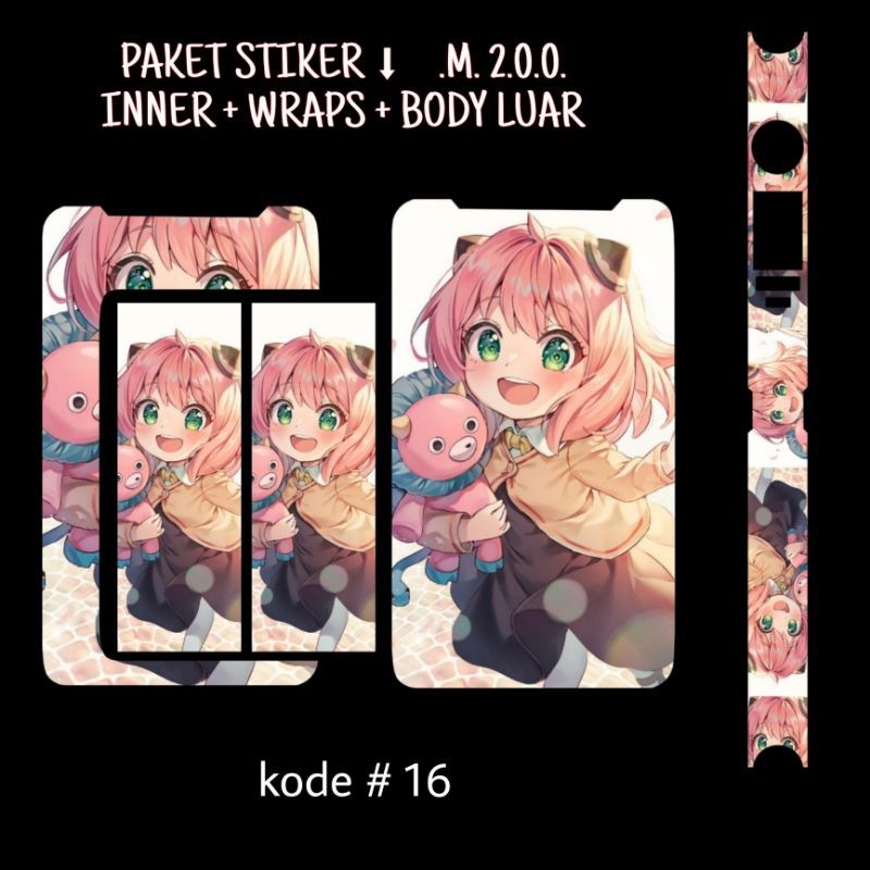 

*PromoTerjangkau* Stiker Bonus Batrey 18650 Garskin Wrap Premium / X Casing Case COD