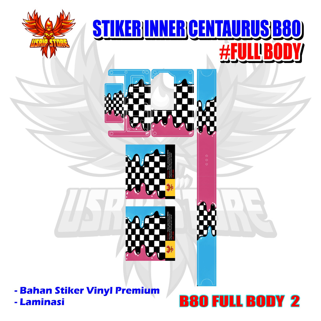 

*PromoTerjangkau* Stiker Centa B80 Garskin Wrap Premium / X Casing Case COD