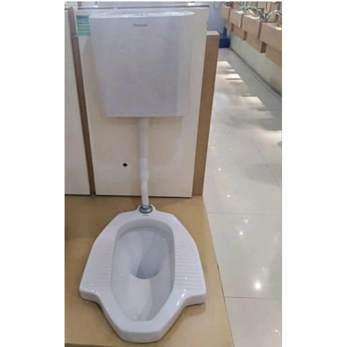 TERLARIS Closet Jongkok Toto Original CE9/Kloset Toto CE9 Dual Flush Tangki