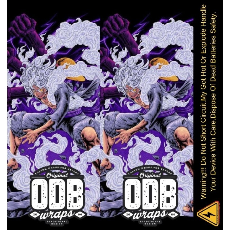 

*PromoTerjangkau* Ambitionstore Stiker Wrap Baterai 18650 Waifu V21 Series Pelindung Dan Penghias Untuk Segala Merek Garskin Premium / X Casing Case COD