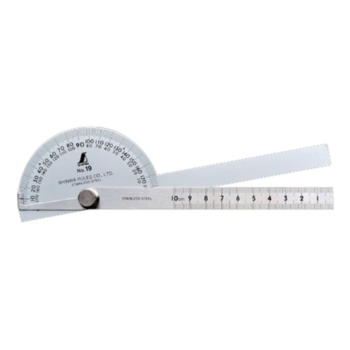 

PROMO! Shinwa HC Protractor No.19D-198 x 14 x 1.2 mm dia.90-62490