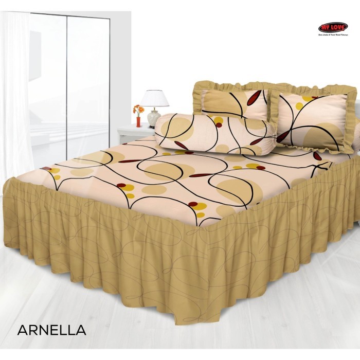 SPREI RUMBAI 180X200 MY LOVE / SEPRAI 160X200 MY LOVE RUMBAI TINGGI 30