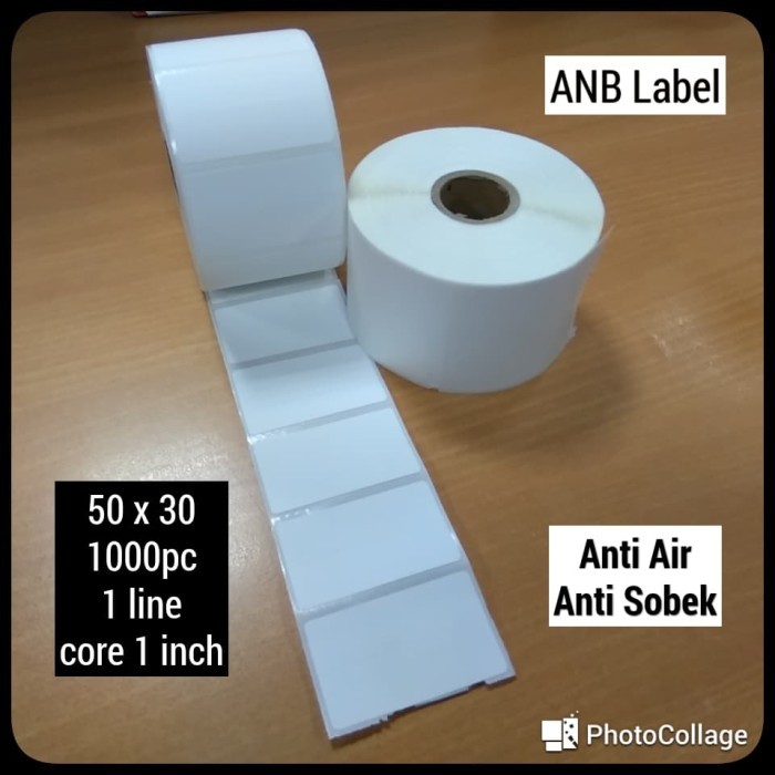 

LABEL THERMAL YUPO 50 x 30