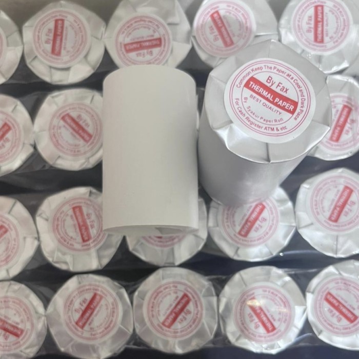 

TERLARIS! Kertas struk kasir thermal 58/57x40mm paket 50pcs