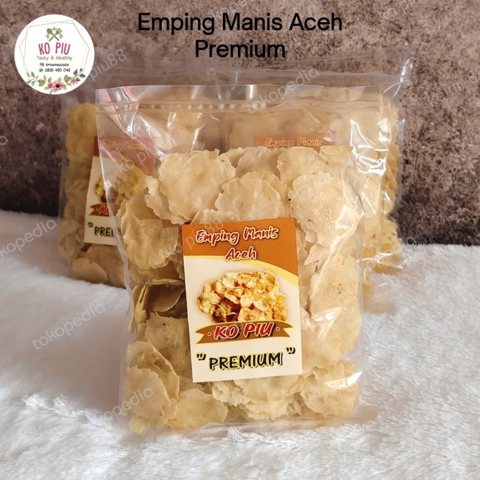 

PROMO! Emping manis Aceh Premium 250gr