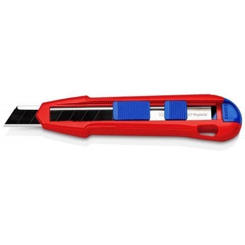 

TERLARIS! Pisau Cutter 90 10 165 BK KNIPEX CutiX Universal Knife
