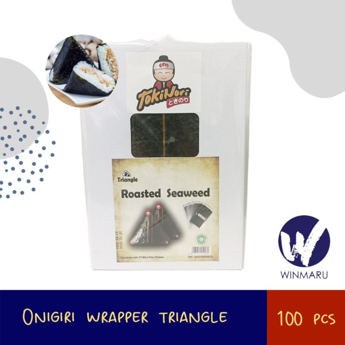 

TOKINORI ONIGIRI NORI TRIANGLE 100 SHEETS/LEMBAR