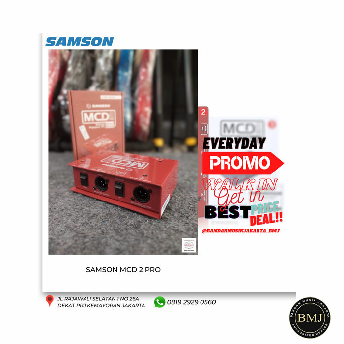 

SAMSON MCD2PRO DIRECT BOX, BMJ