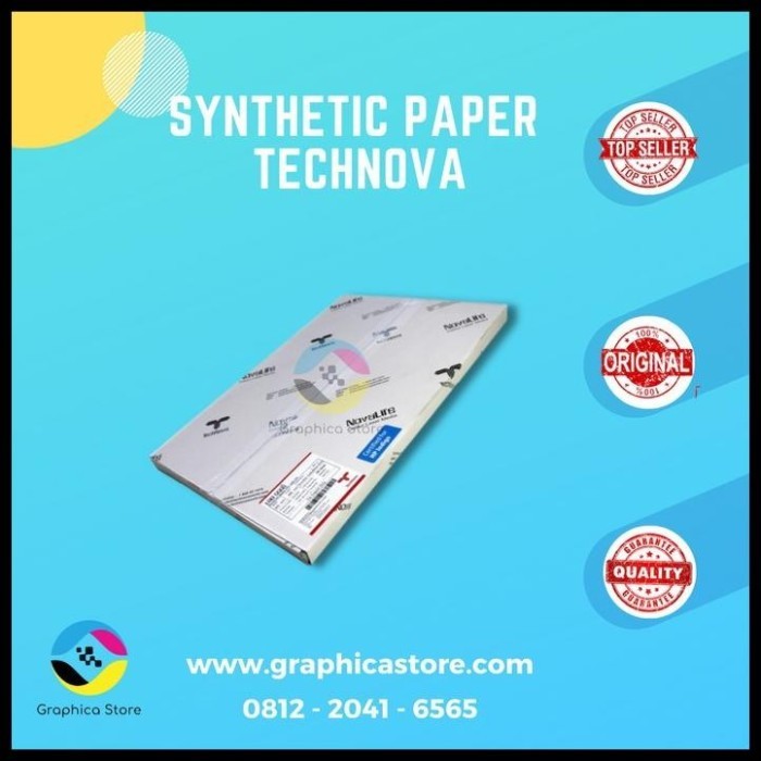 

Technova - Lmc 110 Ds Pet Film Clear Synthetic Paper Ready Stok