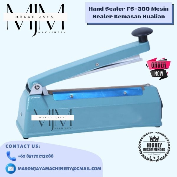 

Jual Mesin Hand Sealer FS-300 - Mesin Sealer Kemasan Hualian Limited
