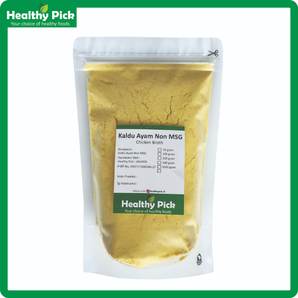 

Kaldu Ayam NON MSG 250gr U4R2