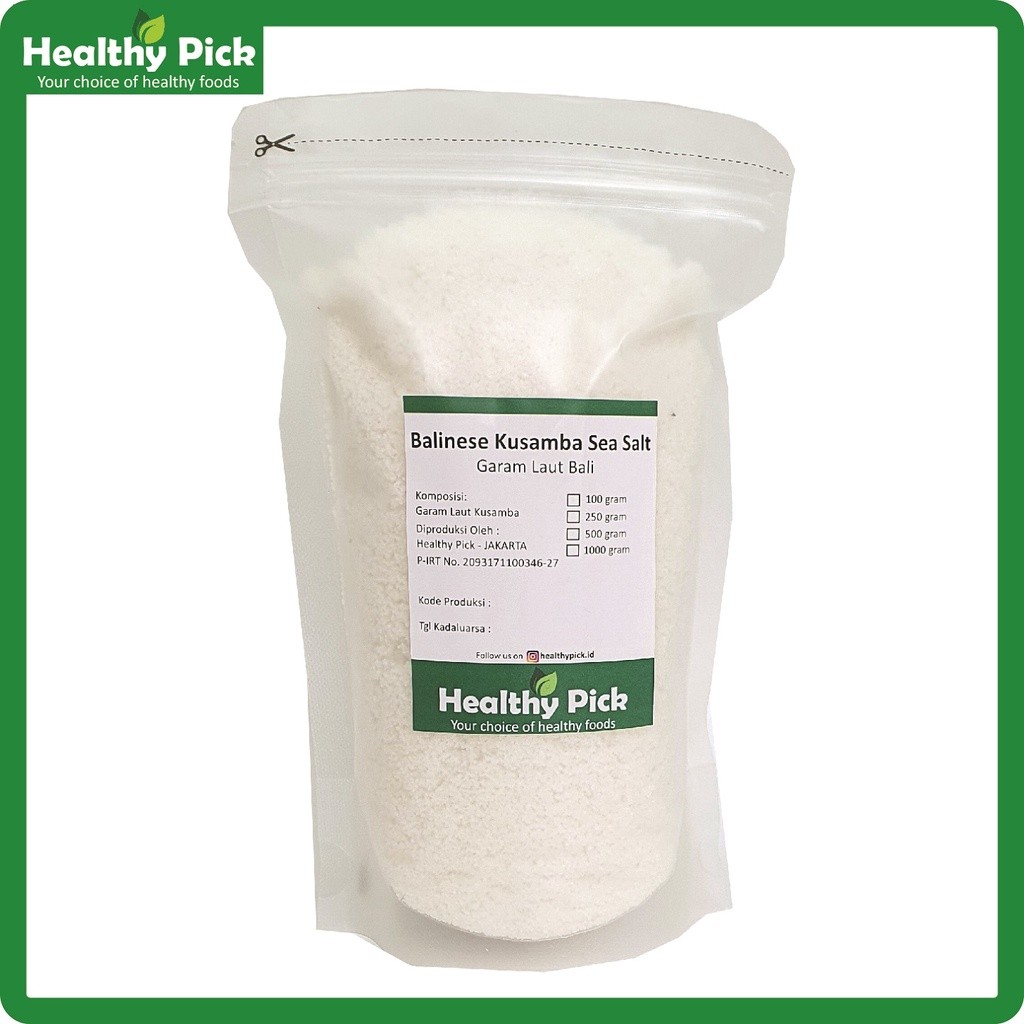 

Kusamba Sea Salt Garam Laut Bali 1kg I3B40