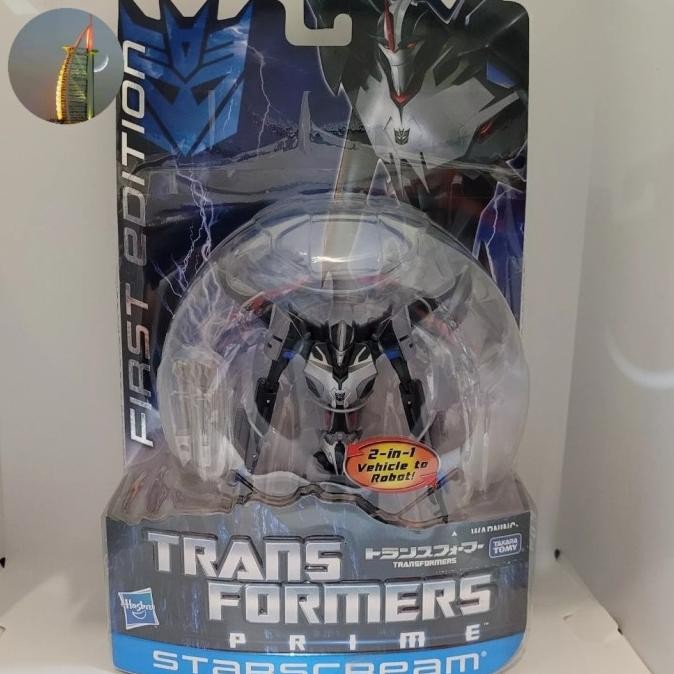 Transformers Prime Starscream First Edition Takara tomy