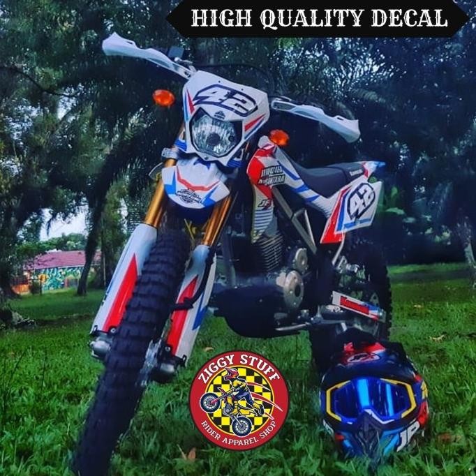 Stiker motor crf motor trail decal crf 150 l sticker motor CRF150-025