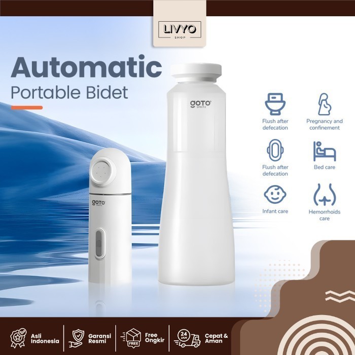 Goto Spritz Bidet Semprotan Cebok Otomatis Toilet Portable Travel