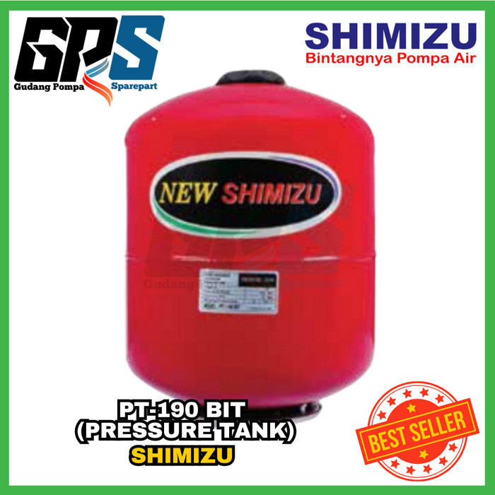 [PRESSURE TANK] SHIMIZU PT-190 BIT TANK POMPA AIR