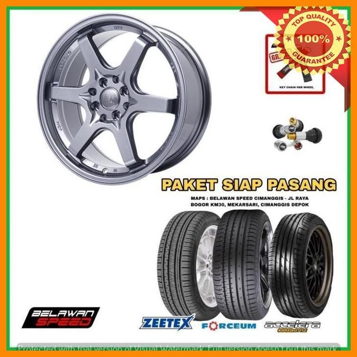 (BELAW) PAKET VELG PLUS BAN RING 17 RAIZE ROCKY HONDA CITY SIGRA HSR STY