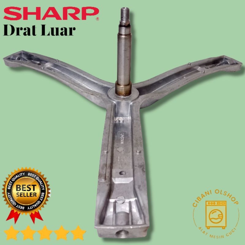 Spider Segitiga Sharp ESFL1062B & ESFL862 1062B 862 Drat Luar