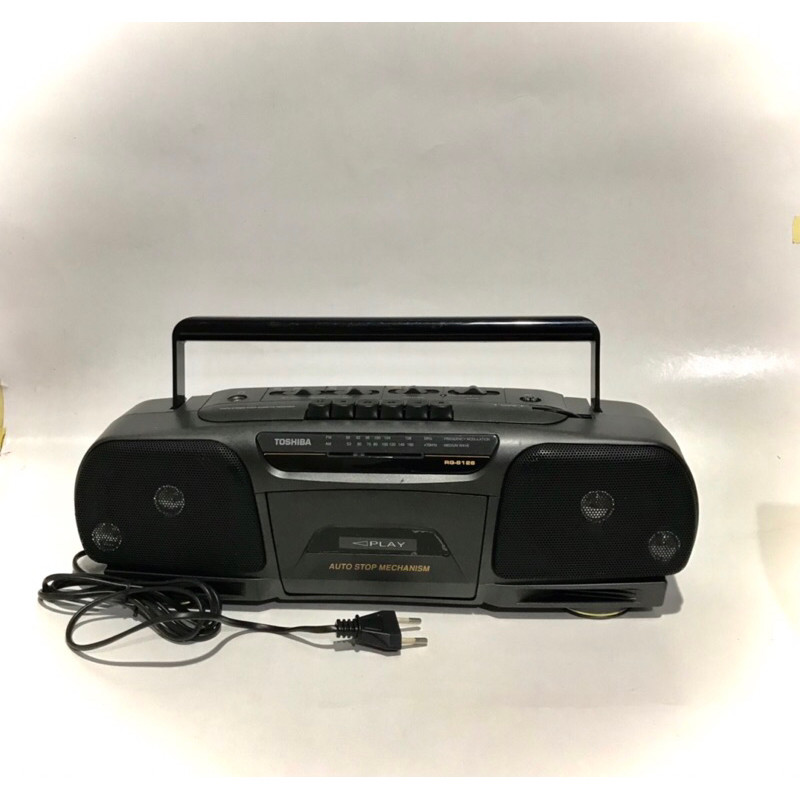 AM/FM Stereo Radio Cassette Recorder Toshiba