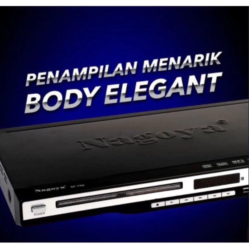 TERMURAH/DVD PLAYER NAGOYA body full besi NASA BISA DI ATUR USB/MP3/MP4karaoke bisa atur key full HD