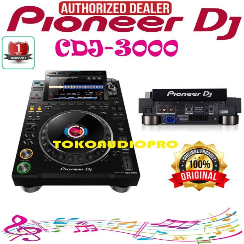 Pioneer CDJ-3000 Professional DJ multi player Pioneer CDJ3000 Original