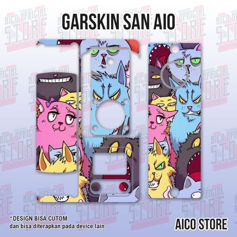 

*PromoTerjangkau* Holdingskyy Stiker Inner San Aio Pelindung Dan Penghias Device Agar Lebih Awet 11 Garskin Wrap Stiker Premium / X Casing Case COD