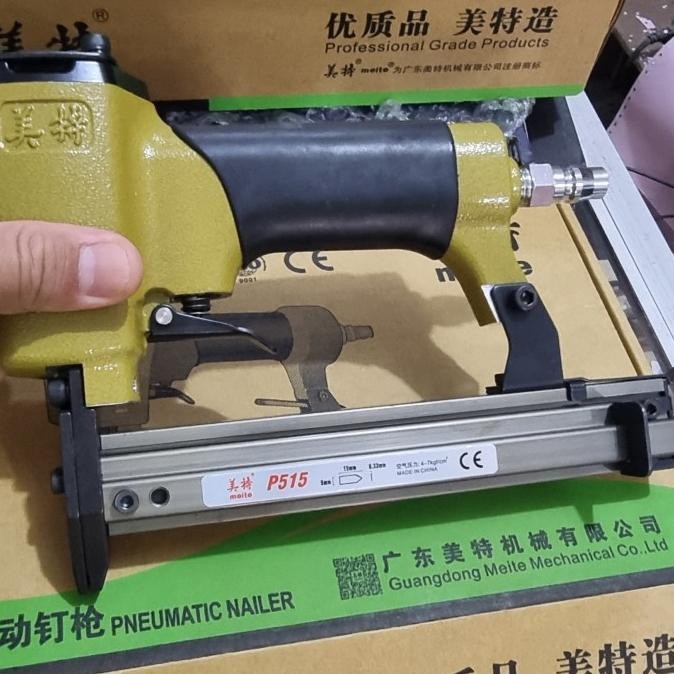Grosir Meite P515 Pneumatic Flexi Point Gun Air Nailer Paku Tembak Kompresor