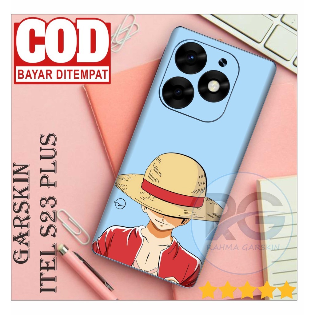 

*PromoTerjangkau* Itel S23 Garskin Wrap Stiker Premium / X Casing Case COD