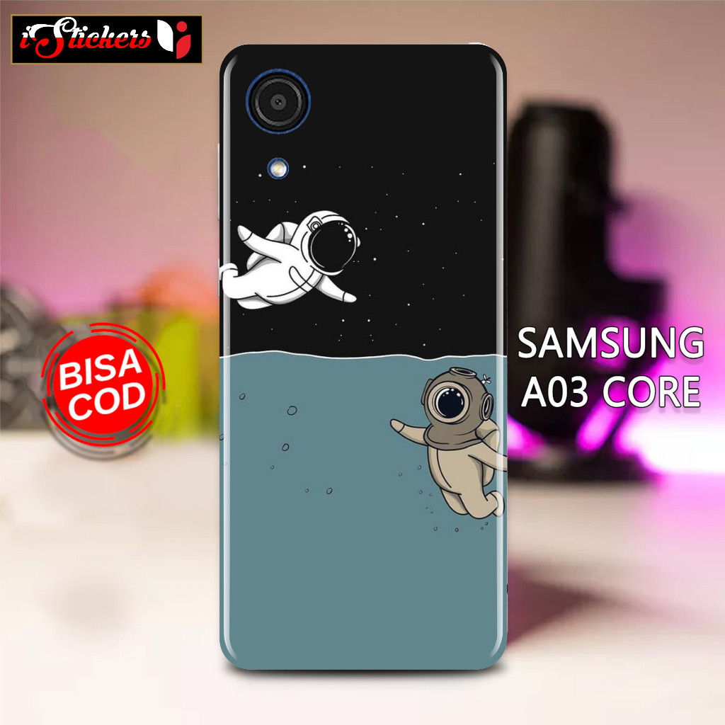 

*PromoTerjangkau* Semua Tipe Promo Beli 1 Gratis Samsung A03 Core Space Cute Garskin Wrap Stiker Premium / X Casing Case COD