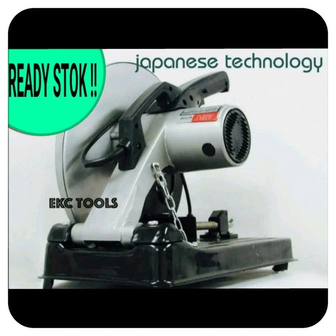 Gerinda Duduk Aizu 14 Inch Mesin Cut Off Potong Besi