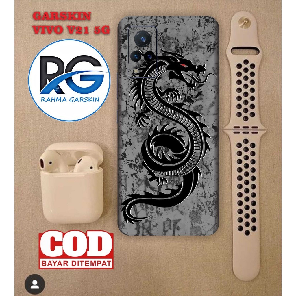 

*PromoTerjangkau* Vivo V21 5G Garskin Wrap Stiker Premium / X Casing Case COD