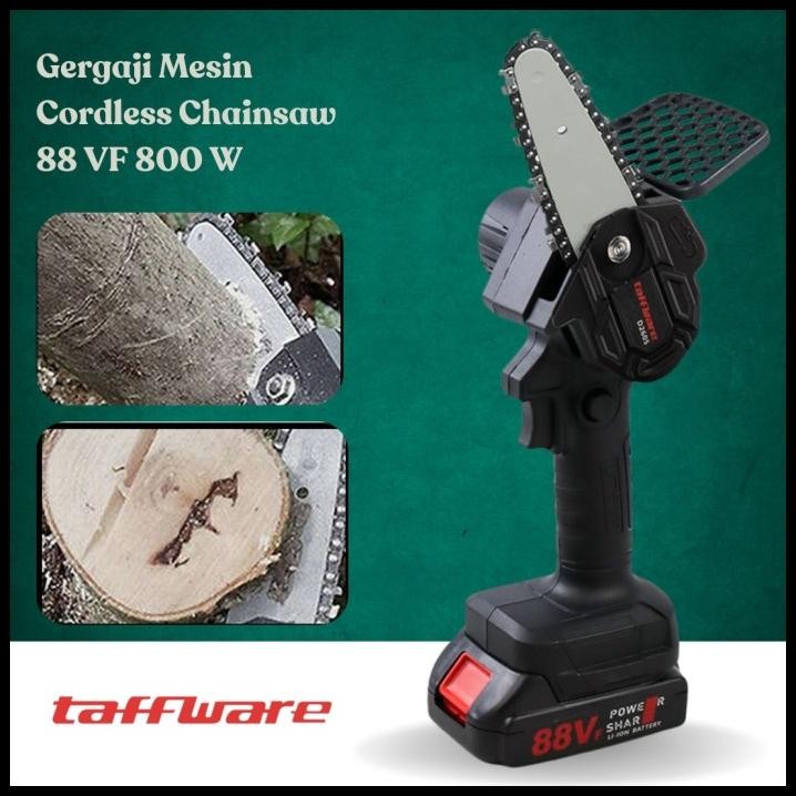 Gergaji Listrik Mesin Senso Kayu Mini Cordless Portable Rechargeable