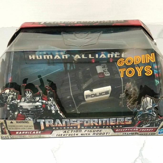Transformers Barricade Human alliance series Original Hasbro