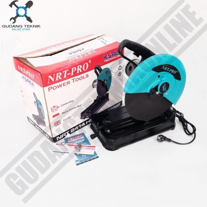 MESIN POTONG BESI NRT 2414HD NRT PRO Baja Ringan Stainless 14" /