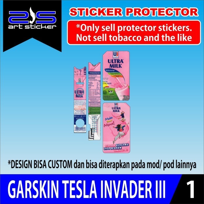 

*PromoTerjangkau* Tes La Invader 3 Ultramil Pink Garskin Wrap Stiker Premium / X Casing Case COD