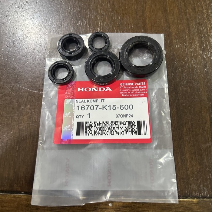 K15 Seal Komplit Mesin Oil Oli Sil Kit Selah Overan Motor Cb 150 R Cb150R Cb150 150R
