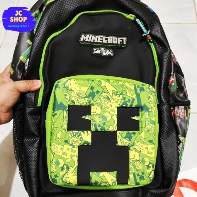 Sale Smiggle Minecraft Collection Set - Tas Ransel Anak