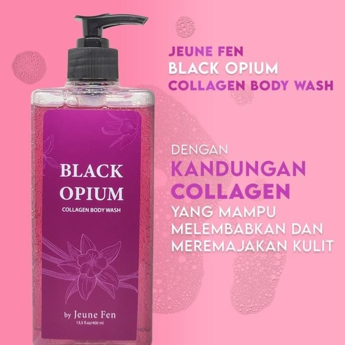 Bpom Jeune Fen Black Opium Collagen Body Lotion Body Wash
