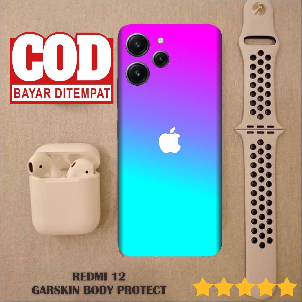 

*PromoTerjangkau* Xiaomi Redmi 12 Garskin Wrap Stiker Premium / X Casing Case COD