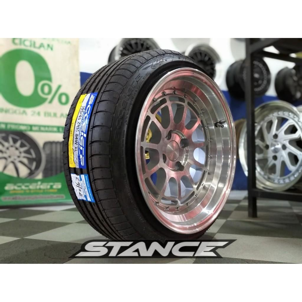 Paket Velg & Ban Mobil Brio Agya Jazz Yaris Ring 16 Hsr Lebar 85/95