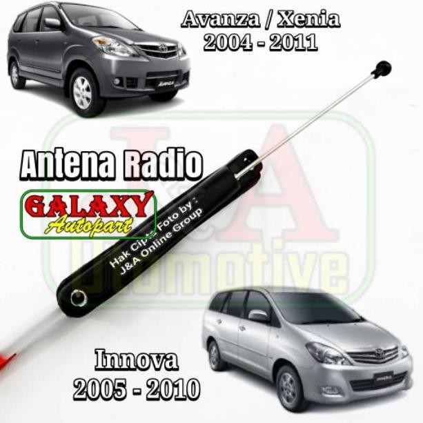 (Promo Lhg92) Antena Radio Mobil For Apv / Rush / Innova / Grand Max / Kijang New / Panther New