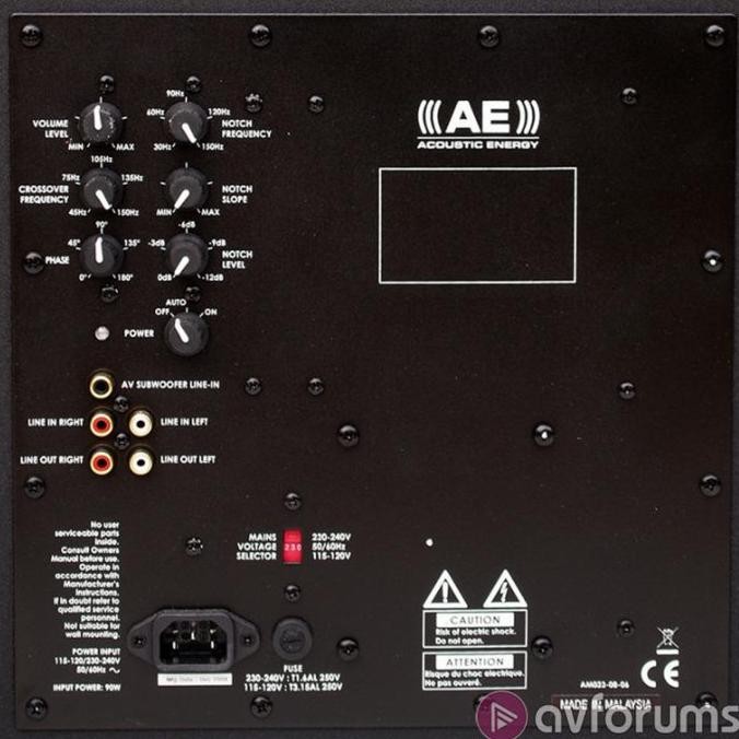 Murah Acoustic Energy Aegis Neo2 Subwoofer 10 Inch Powered Subwoofer Aktif