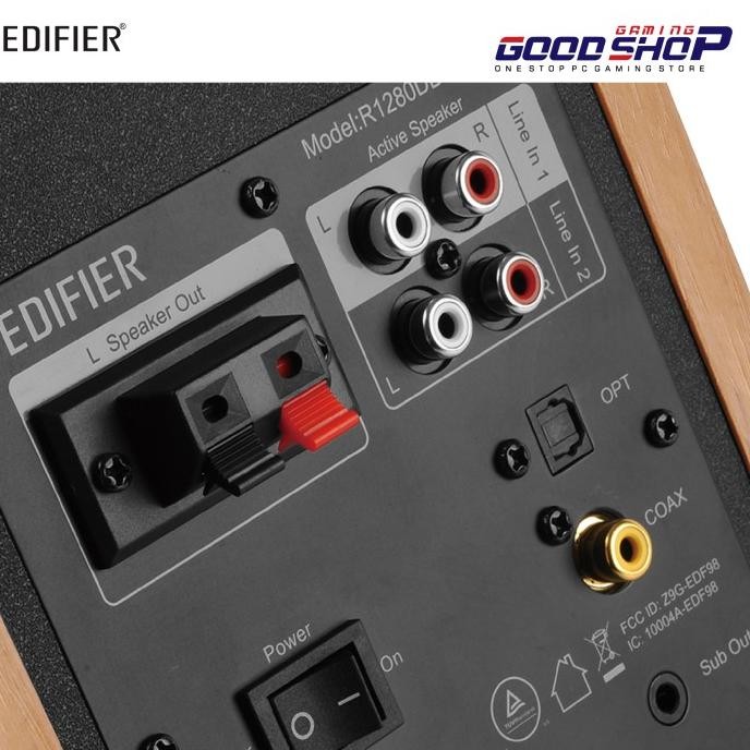 Promo Edifier R1280Dbs / R1280-Dbs  R 2.0 Active Bookshelf Speaker