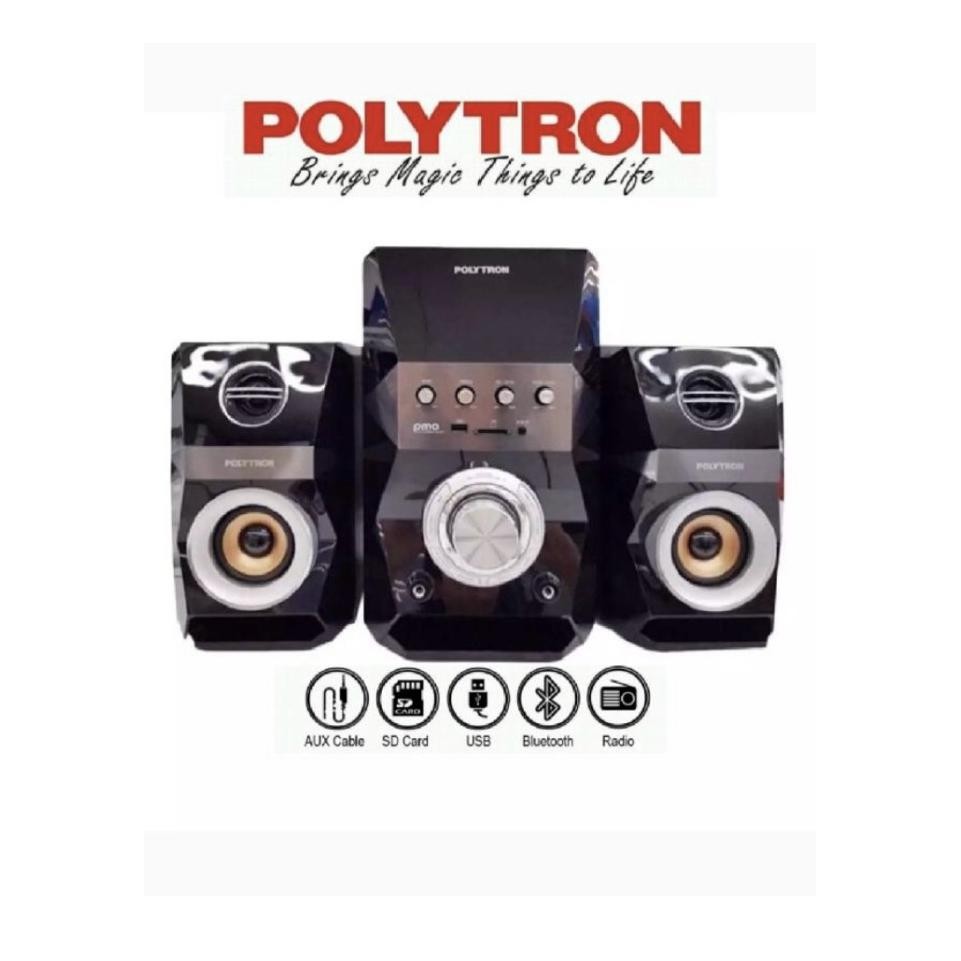 Murah Polytron Pma 9502 Active Speaker Multimedia Multi Fungsi