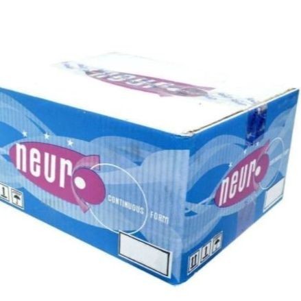 

Kertas Komputer Continuous Form Neuro 9,5 X 11 1 Ply Utuh / Dibagi 2