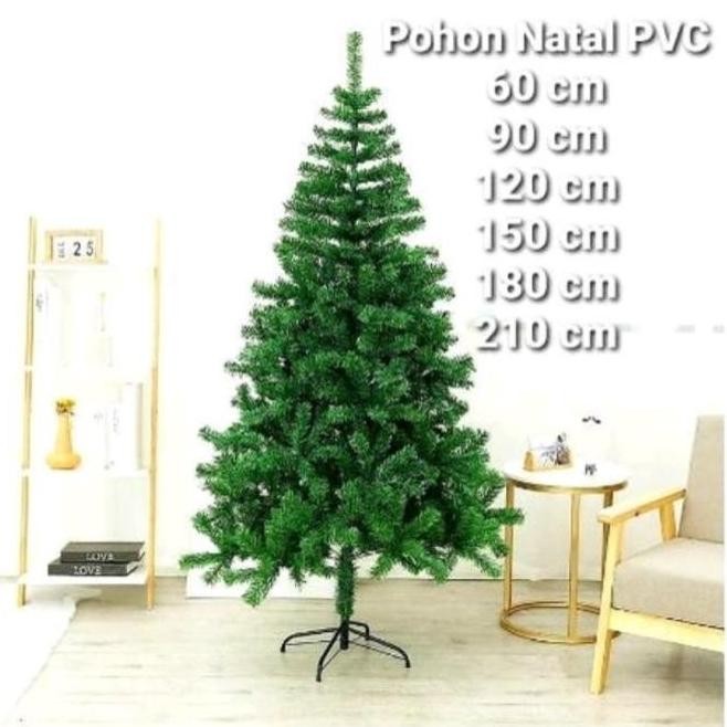 Promo Pohon Natal Cemara Artificial /Pohon Natal 2 Meter /Hiasan Pohon